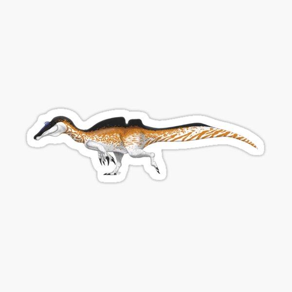 Ichthyovenator laosensis reconstruction Sticker