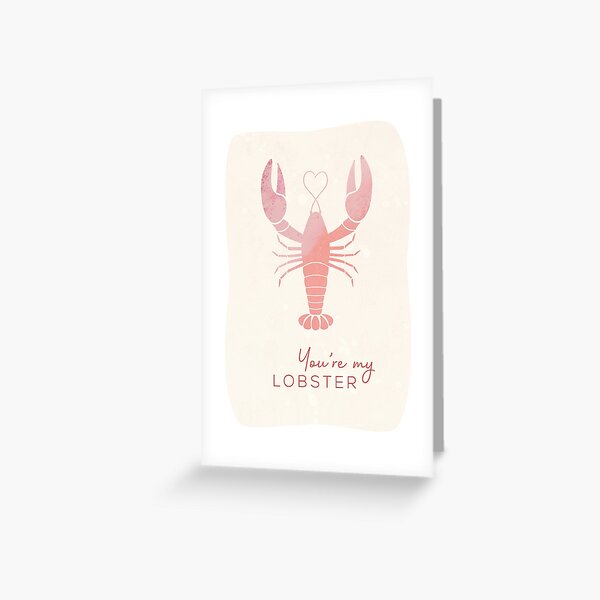 Item preview, You're My Lobster designed and sold by DesignedByLizzi.