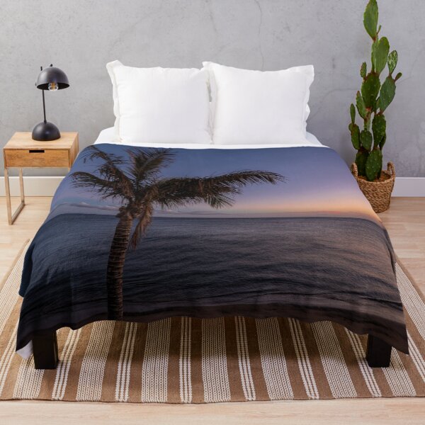 Item preview, Palm tree at sunrise on the beach designed and sold by iCimages.net.