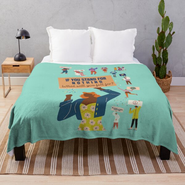 Item preview, If You Stand For Nothing, What Will You Fall For? designed and sold by heyitsclara.