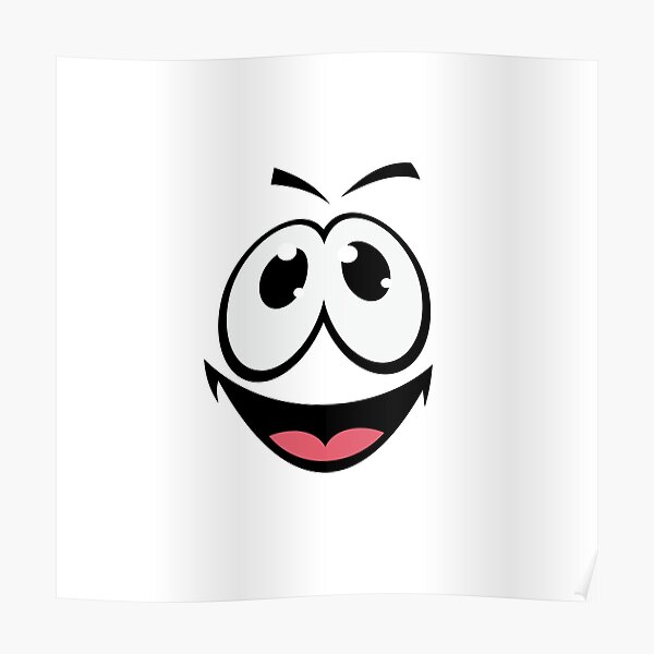 "Funny face" Poster by AnderDesigns Redbubble