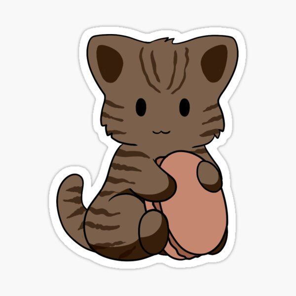 Artikelvorschau, Brown Tabby Cat Macaron entworfen und verkauft von BiscuitSnack.