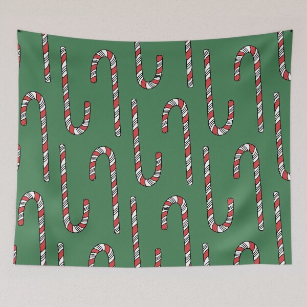Item preview, Christmas Holiday Candy Cane Pattern designed and sold by murialbezanson.