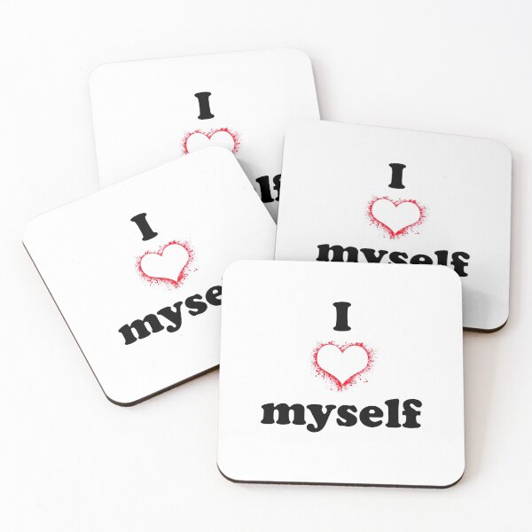 Item preview, I love myself black letters designed and sold by Misschemical.