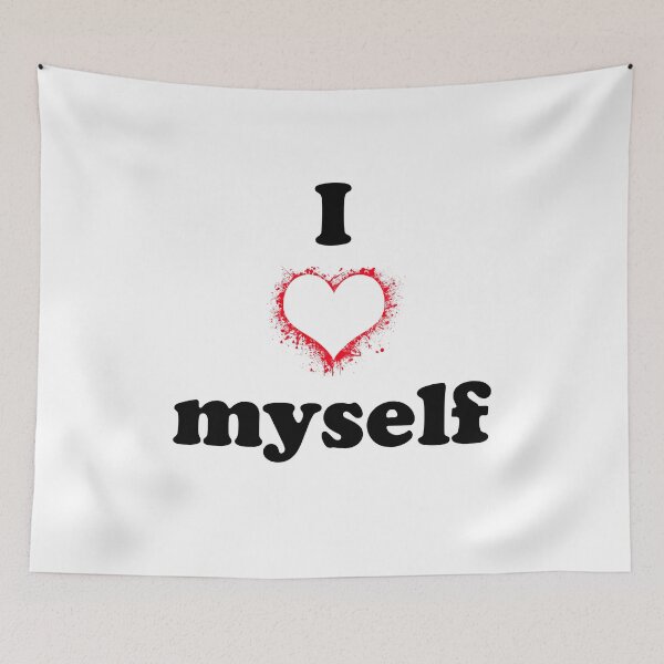Item preview, I love myself black letters designed and sold by Misschemical.