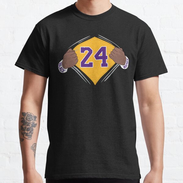 Kobe Bryant 24 Black Mamba Lakers Classic T-Shirt