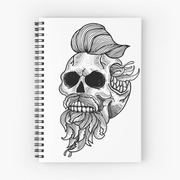 Item preview, Mythic Skull Line Art designed and sold by JTS STORE.