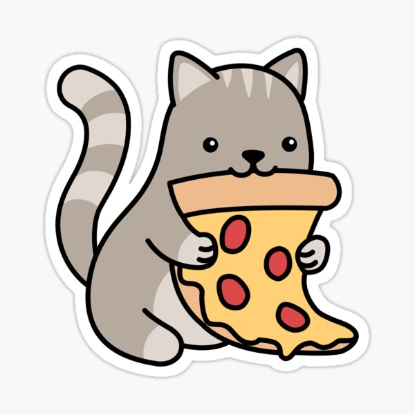 PIZZA PUSHEEN Sticker