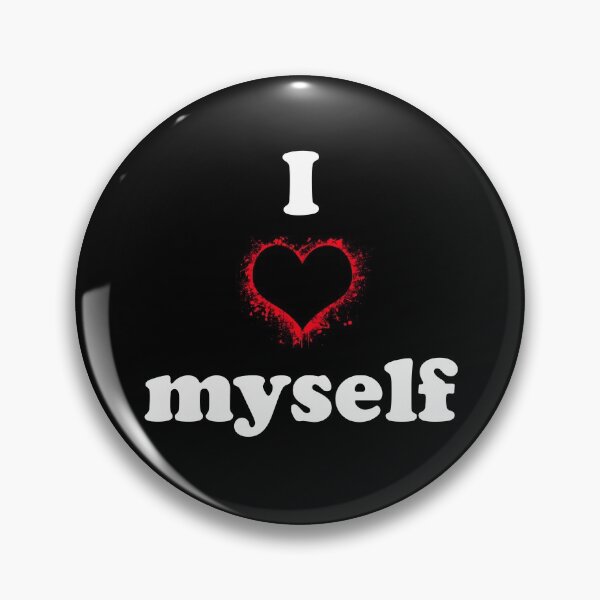 Item preview, I love myself white letters designed and sold by Misschemical.