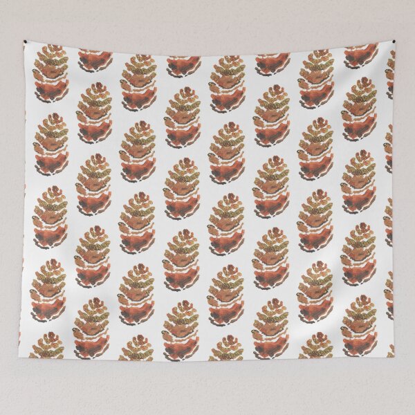 Item preview, Watercolor Pine Cone designed and sold by dodidoodles.
