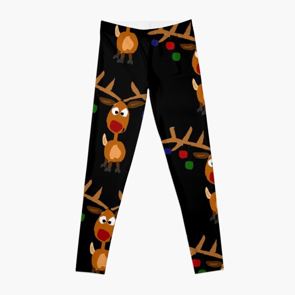 funny christmas leggings