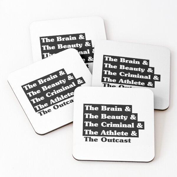 Item preview, The Brain & The Beauty & The Criminal & The Athlete & The Outcast designed and sold by Coollage.