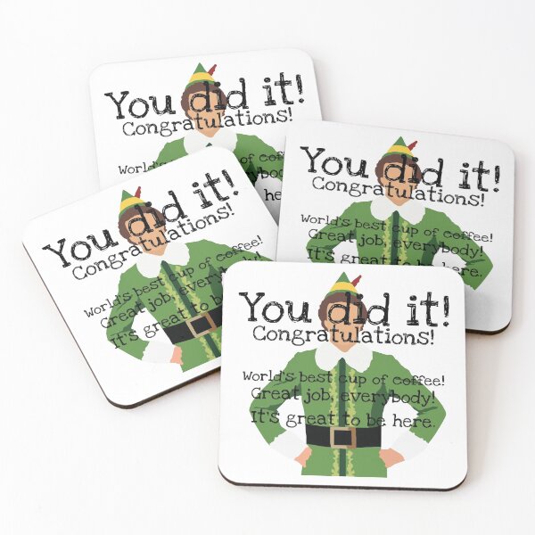 Item preview, Buddy the elf worlds best cup of coffee designed and sold by Grace Commins.