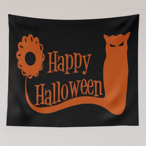 Item preview, Scary Orange Halloween Cat designed and sold by Fashimation20.