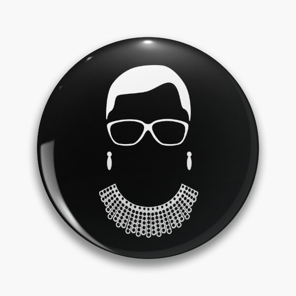 Item preview, Ruth Bader Ginsburg portrait designed and sold by ReluctantChickn.