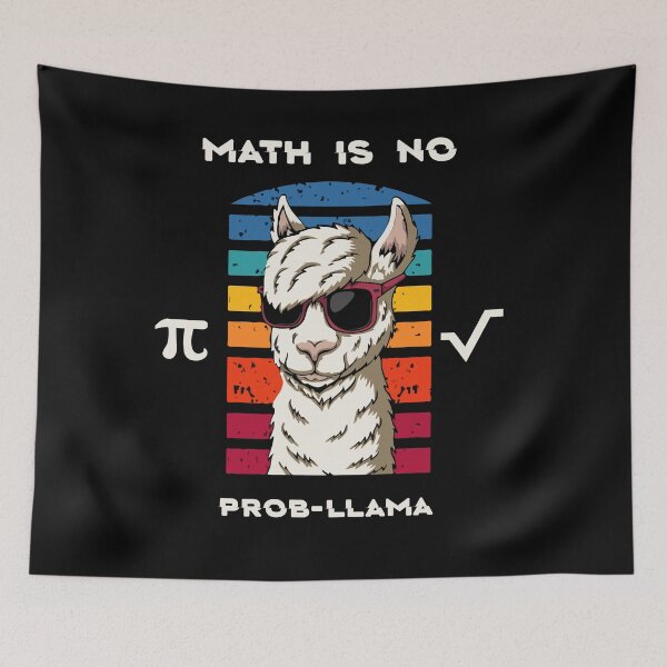Item preview, Math Is No Prob-Llama  designed and sold by outmaneljalili.