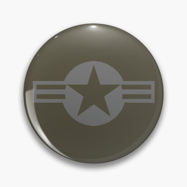 Item preview, Low Visibility Grey Roundel of the United States Air Force designed and sold by Jukka Heilimo.