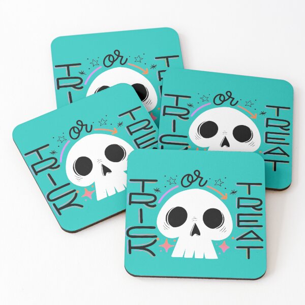 Item preview, Trick or Treat Halloween Cute Skull designed and sold by Mareom Design.
