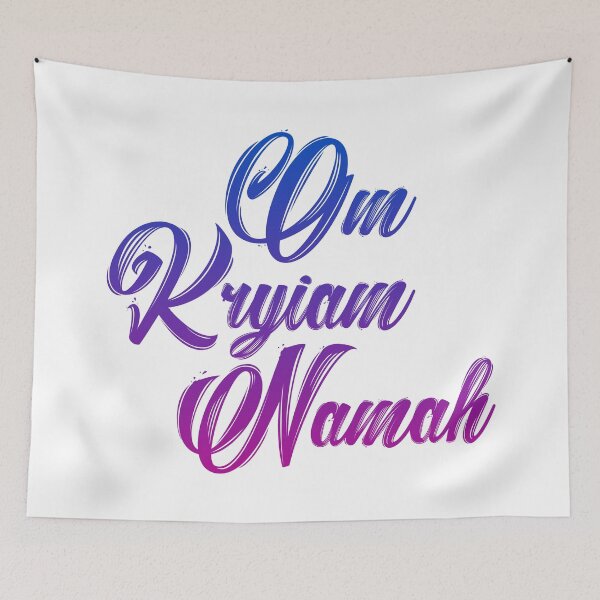 Item preview, Om Kryiam Namah (gradient) designed and sold by didijuca.