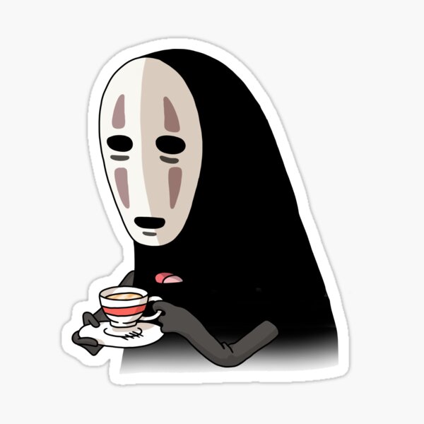 No Face Stickers Redbubble - roblox angel dust face decal