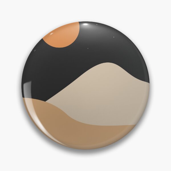 Item preview, Dark desert , desert climate , sun and sand ,cactus ideas, cactus not a hugger, sand mountains , orange moon  designed and sold by SGS-.