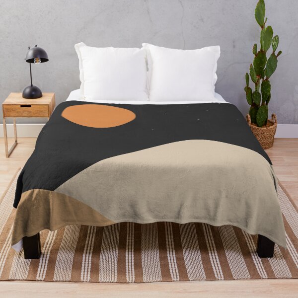 Item preview, Dark desert , desert climate , sun and sand ,cactus ideas, cactus not a hugger, sand mountains , orange moon  designed and sold by SGS-.