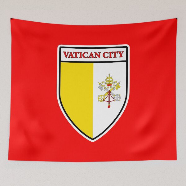Item preview, Vatican City Flag Gifts, Masks, Stickers & Products (GF) designed and sold by mpodger.