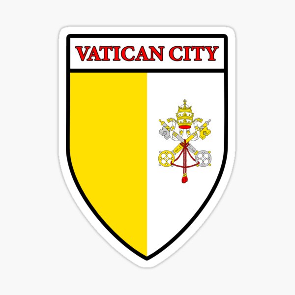 Item preview, Vatican City Flag Gifts, Masks, Stickers & Products (GF) designed and sold by mpodger.