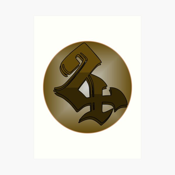 Raven Tail Guild Symbol From Fairy Tail Art Print By Shinterd Redbubble