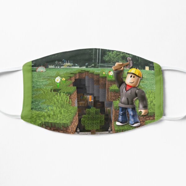Roblox Characters Face Masks Redbubble - roblox parkour best settings fitz