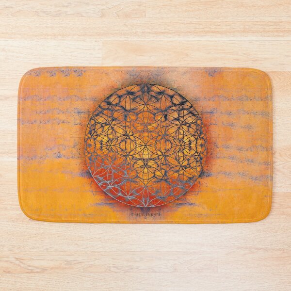 Item preview, flower of life orange black designed and sold by filippobassano.