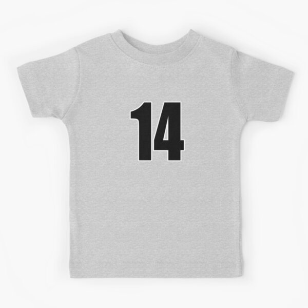 Soccer Player Jersey Number 14 Fourteen Graphic T-Shirt T-Shirt