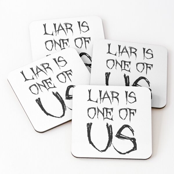 Item preview, Liar is one of us so one of us is trator game of fraud and blame hunter designed and sold by zerobatt.