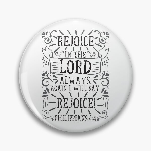 Item preview, Philippians 4:4 designed and sold by plushism.