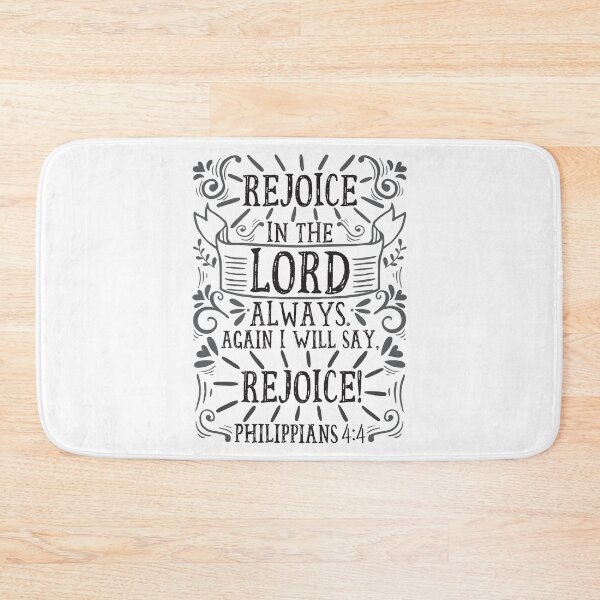 Item preview, Philippians 4:4 designed and sold by plushism.