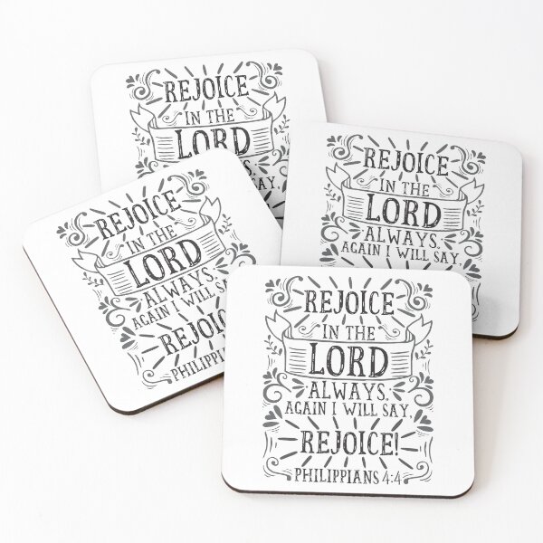 Item preview, Philippians 4:4 designed and sold by plushism.