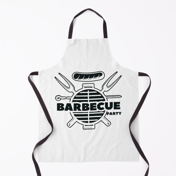 Item preview, Barbecue (barbeque) ' BBQ ' Party, smoked grill crossed cleavers sausage designed and sold by Stefanme.