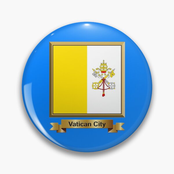 Item preview, Vatican City Flag Gifts, Masks, Stickers & Products (N) designed and sold by mpodger.