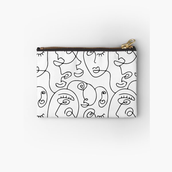 Item preview, visage abstrait Bags designed and sold by widowidad.