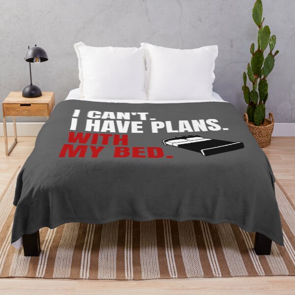Item preview, I can't I Have Plans With My Bed Introvert Nap Gift designed and sold by FP-POD.