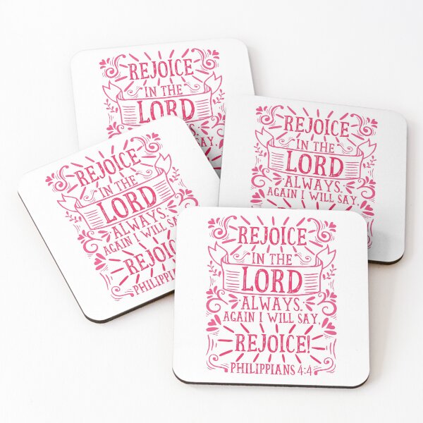 Item preview, Philippians 4:4 designed and sold by plushism.