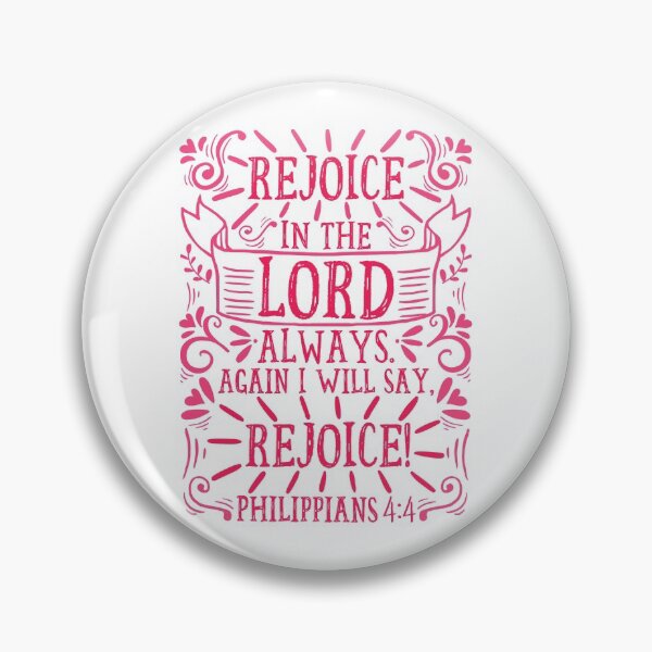 Item preview, Philippians 4:4 designed and sold by plushism.