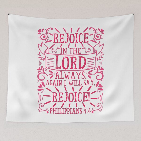 Item preview, Philippians 4:4 designed and sold by plushism.