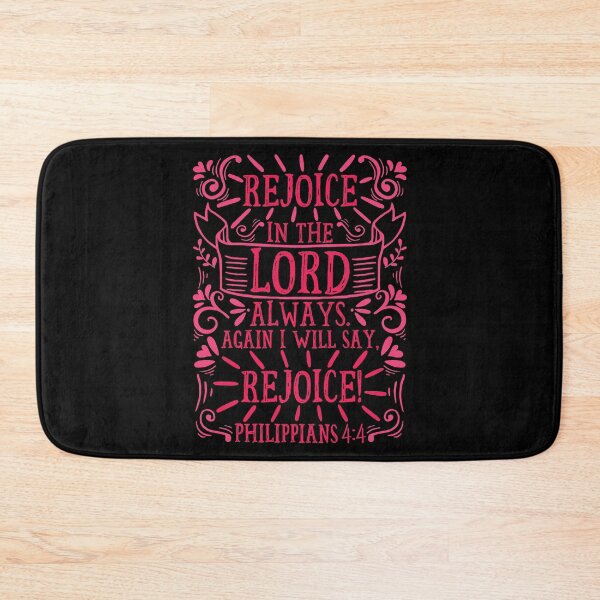 Item preview, Philippians 4:4 designed and sold by plushism.