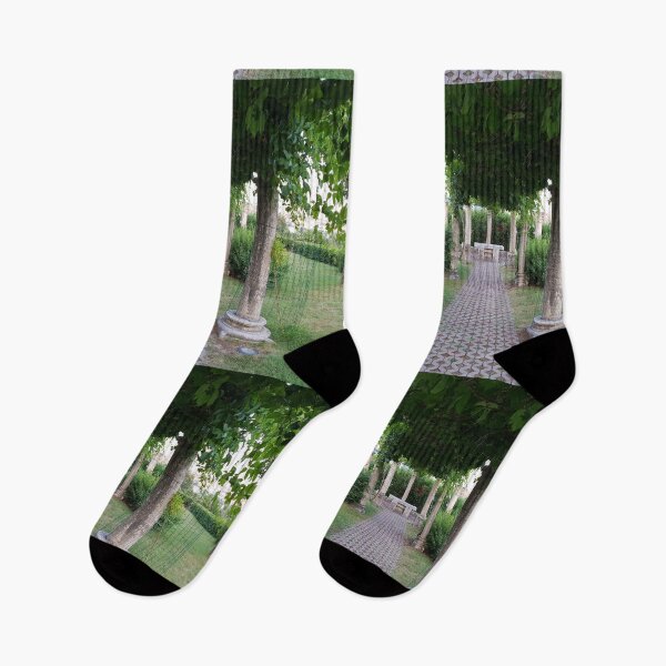 Item preview, Ancient Rome Stone Bench and Green Nature designed and sold by Billie Sims.