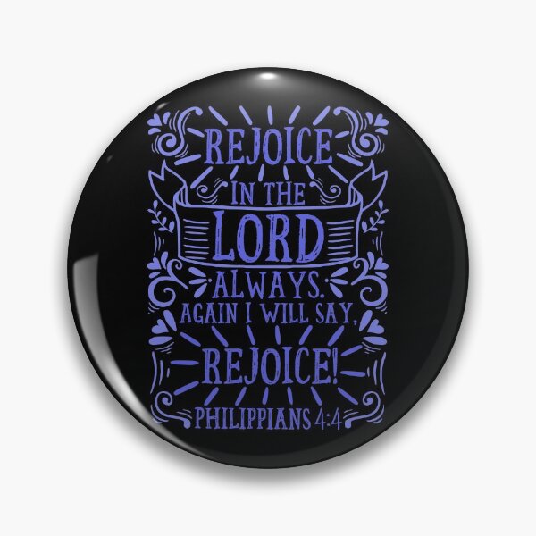 Item preview, Philippians 4:4 designed and sold by plushism.