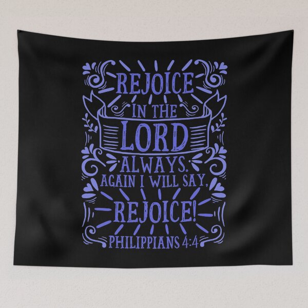 Item preview, Philippians 4:4 designed and sold by plushism.