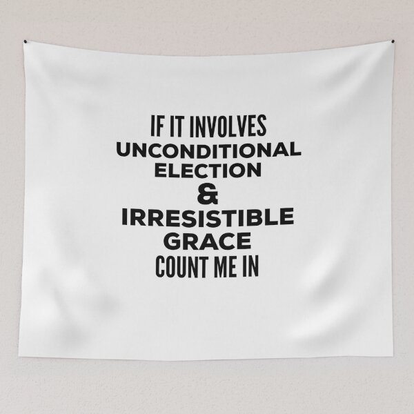 Item preview, Calvinist Tulip Quote designed and sold by HalpinDesign.