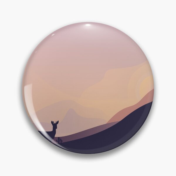Item preview,  Dark desert deer and sunset  , desert climate , sun and sand ,cactus ideas, cactus not a hugger, sand mountains , orange moon  designed and sold by SGS-.