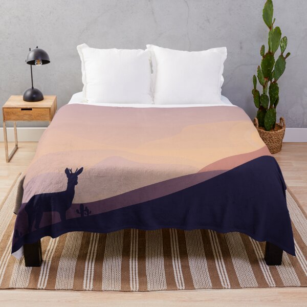 Item preview,  Dark desert deer and sunset  , desert climate , sun and sand ,cactus ideas, cactus not a hugger, sand mountains , orange moon  designed and sold by SGS-.